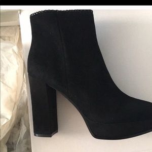 Marc Fisher platform booties